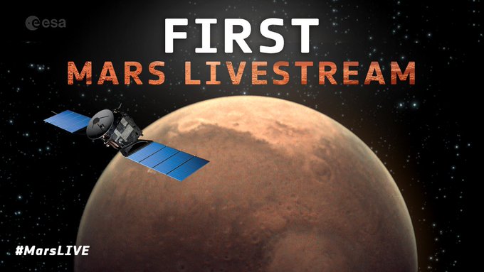 Retransmisión en vivo de Marte